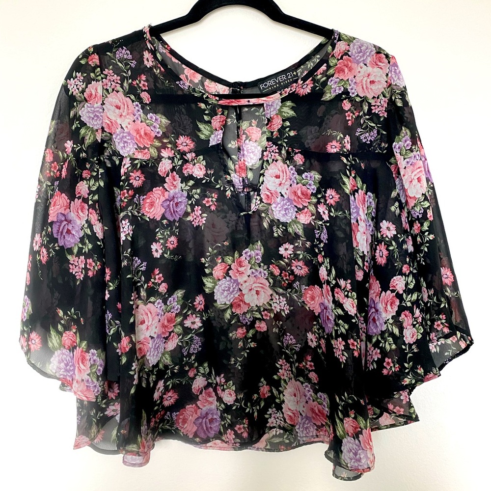 Forever 21 Floral Top